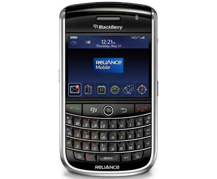 BlackBerry Tour Reliance Mobile